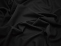 Костюмная черная ткань шерсть полиэстер ДЕ337