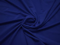 Плательная синяя ткань полиэстер эластан БА266