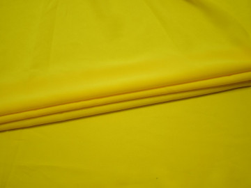 Плательная желтая ткань полиэстер БА248