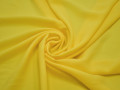 Плательная желтая ткань полиэстер БА220