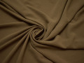 Плательная коричневая ткань полиэстер БА213