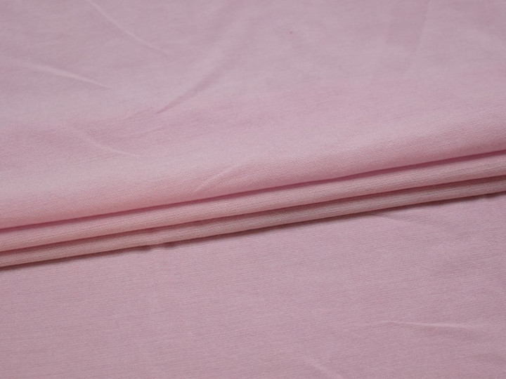 Плательная розовая ткань вискоза БВ13