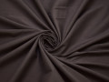 Плательная коричневая ткань хлопок полиэстер эластан БВ176