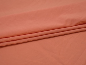 Плательная персиковая ткань вискоза эластан БВ167