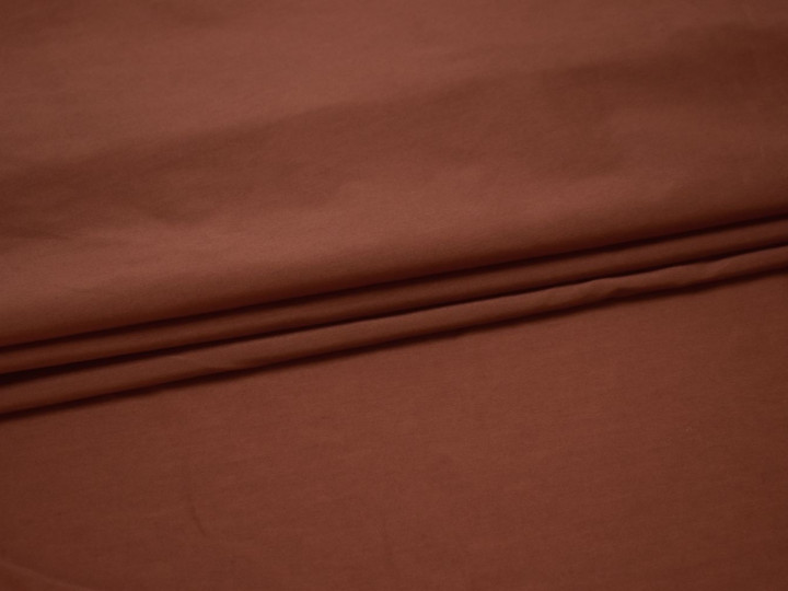 Плательная коричневая ткань вискоза БВ165