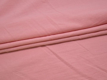 Плательная розовая ткань хлопок БВ14