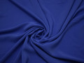 Плательная синяя ткань полиэстер вискоза БА37