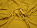 Плательная желтая ткань полиэстер БА152