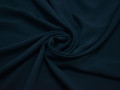 Плательная синяя ткань полиэстер БА390