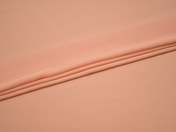 Плательная персиковая ткань полиэстер БА346