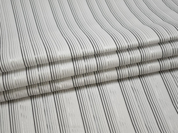 Рубашечная ткань полоска хлопок полиэстер эластан БВ362