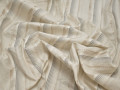 Рубашечная молочная ткань полоска хлопок БВ361