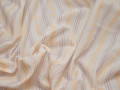 Рубашечная молочная ткань полоска хлопок БВ358