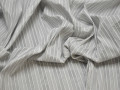Рубашечная серая ткань полоска хлопок эластан полиэстер БВ345