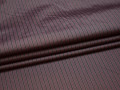 Рубашечная сиреневая ткань полоска вискоза эластан БВ340