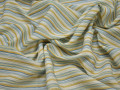 Рубашечная белая ткань полоска полиэстер БВ324
