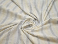 Рубашечная белая ткань полоска вискоза полиэстер БВ39