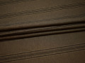 Рубашечная коричневая ткань полоска хлопок БВ38
