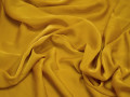 Плательная желтая ткань полиэстер БА629
