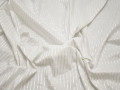 Рубашечная белая ткань в полоску хлопок эластан БГ29
