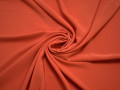 Плательная оранжевая ткань полиэстер БА444