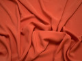 Плательная оранжевая ткань полиэстер БА444