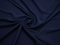 Плательная синяя ткань полиэстер БА427