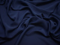 Плательная синяя ткань полиэстер БА427