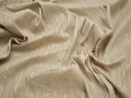 Рубашечная бежевая ткань полоска хлопок эластан БГ150