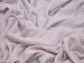 Рубашечная белая ткань геометрия хлопок полиэстер БГ184