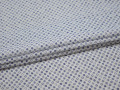 Рубашечная белая ткань геометрия хлопок полиэстер БГ173