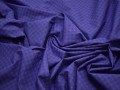 Рубашечная фиолетовая ткань узор хлопок БГ165