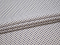 Рубашечная белая ткань узор хлопок полиэстер БГ159