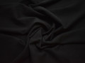 Трикотаж черный шерсть полиэстер АВ624