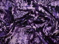 Трикотаж сиренево-фиолетовый абстракция анималистический АВ336