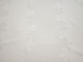 Трикотаж белый цветы вискоза полиэстер АД745