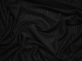 Трикотаж черный полоска шелк АД37