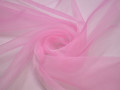 Органза розового цвета полиэстер ГВ525