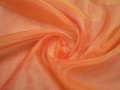 Органза оранжевого цвета полиэстер ГВ611