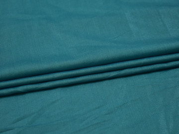 Вискоза голубого цвета с полиэстером БА157