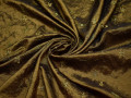 Тафта оливкового цвета вышивка полиэстер БВ655