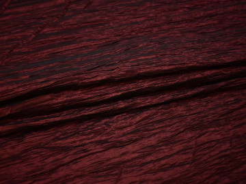 Тафта бордового цвета полиэстер БВ613