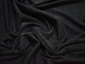 Трикотаж серо-черный зигзаг шерсть полиэстер АВ223