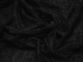 Трикотаж черный шерсть полиэстер АЕ634