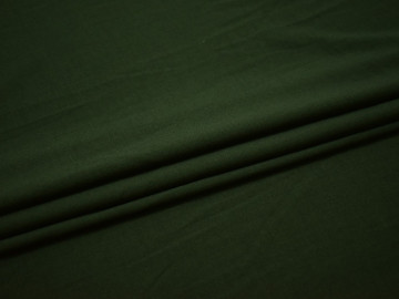 Костюмная зеленая ткань вискоза полиэстер эластан ВА466