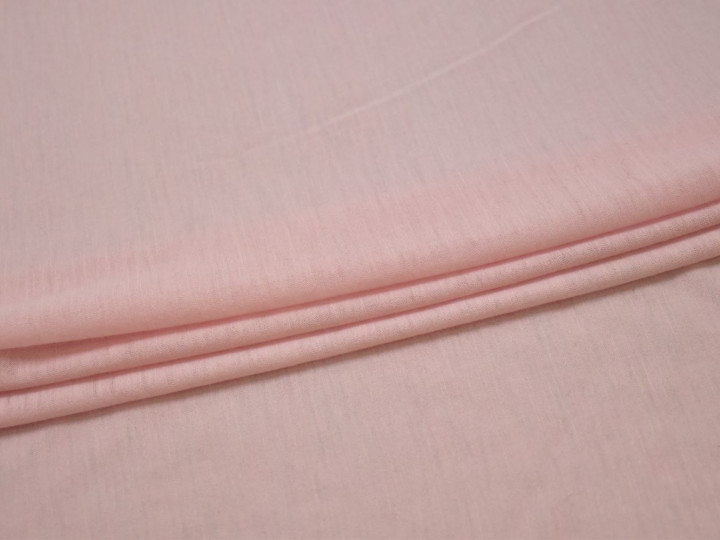Трикотаж розовый шерсть полиэстер АЕ112