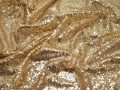 Сетка с золотыми пайетками полиэстер ГВ617