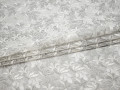 Сетка белая с вышивкой полиэстер БГ661