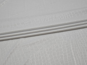 Трикотаж фактурный серый полиэстер АМ610