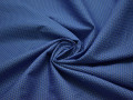 Рубашечная синяя черная ткань геометрия хлопок ЕБ284